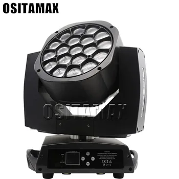 

LED Bee Eye 19X15W RGBW 4IN1 Beam Wash Moving Head Light Disco Party Lights B Eyes Effect Single LED Control for Show Concert