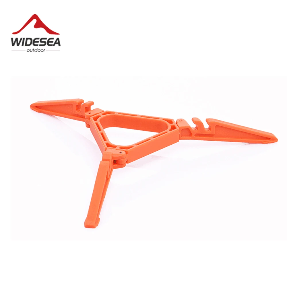 Widesea Gas Tank Bracket Gas Burner Outdoor stove Camping stove tools Bottle Shelf Stand Tripod Folding Canister Stand 1