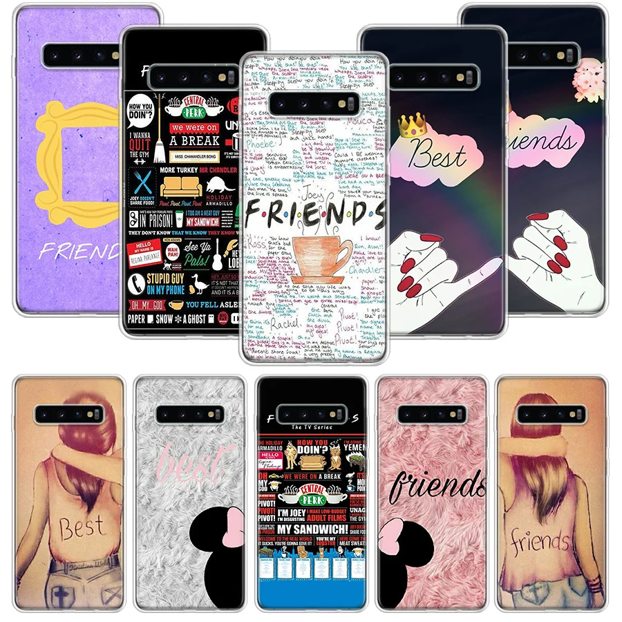 Iends BFF чехол для Samsung Galaxy A51 A71 A50S A10 A20E A30 A40 A70S A90 M30S A01 A21 A6 A7 A8 A9 Plus + телефона|Бамперы| |