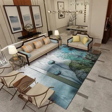 Китайский стиль, ковер для гостиной, простой абстрактный ковер для спальни, дивана, стола, кабинета, полный китайского ветра