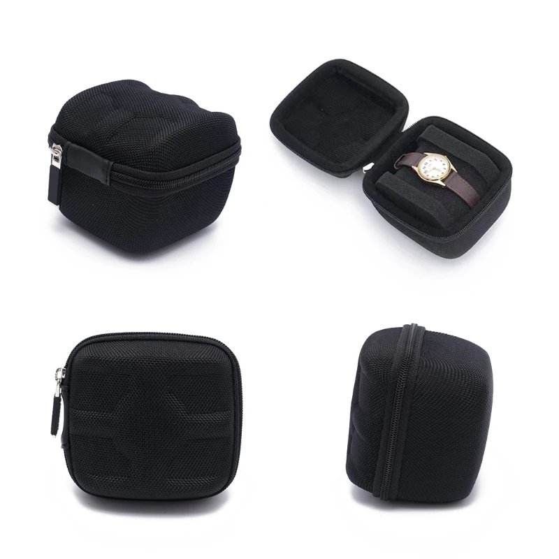 Watch Storage Box Watch Carrying Case Travel Storage Box EVA Watch Protector Portable Jewelry Hard Case for Wristwatches