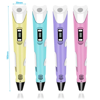 

3D Pen Original DIY Printing Pen With 100M ABS/PLA Filament Creative Toy Gift For Kids Creative Design Drawing for Industrial