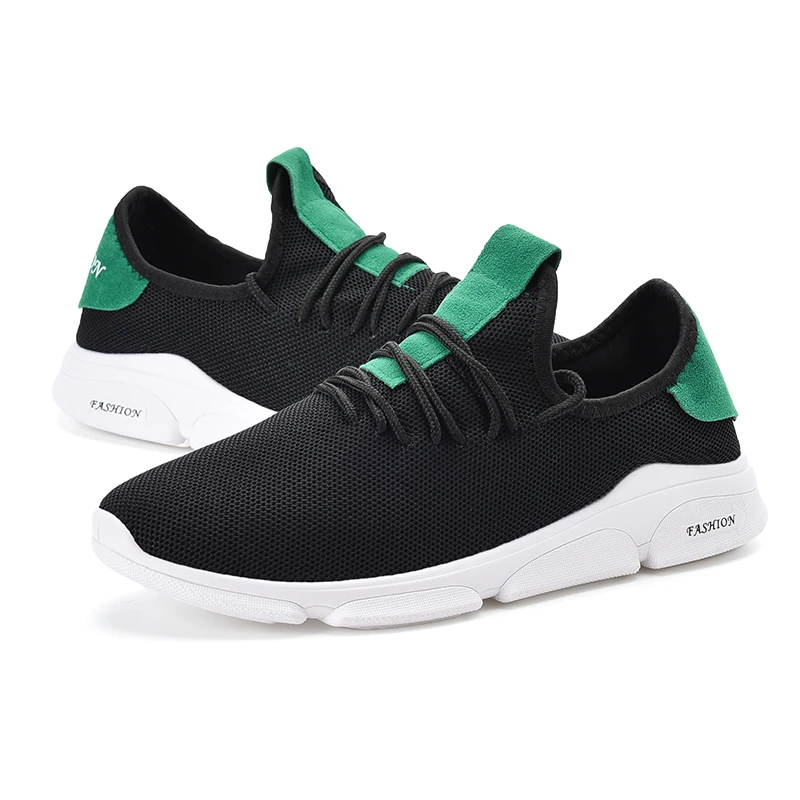 

BONJEAN men casual shoes air mesh male tennis shoes breathable Walking Sneakers fashion sports shoes adult running shoes