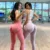 Бесшовные Брюки для Йоги Push Up Леггинсы Женщины Тренажерный Зал Спорт Фитнес Йога Высокая Талия Леггинсы Приседания Доказательство Спортивной Энергии Тренировки Леггинсы