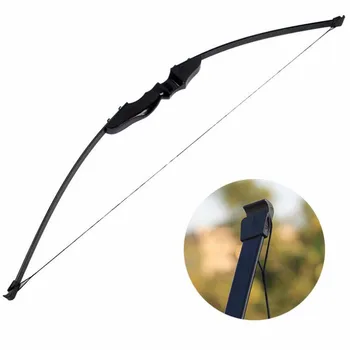

Powerful Recurve Bow 40 lbs Archery Bow for Right Hand Outdoor Hunting Shooting Traditional Long Bow With Training Take down