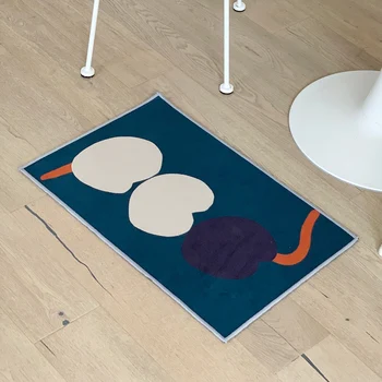 

COZYCO Nordic Carpet Rug Mat for Bedroom Livingroom