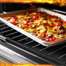 Безсенсорная силиконовая крышка для духовки длина 35,7 см силиконовый термостойкий рукав многоразовые аксессуары для кухонных гаджетов