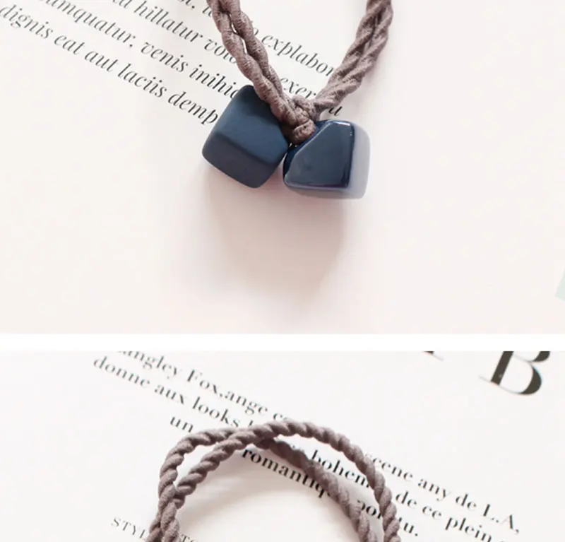 Новые матовые Цветные Кубики tie hair резинка Стайлинг для волос аксессуары конский хвост держатель заколки для волос аксессуары