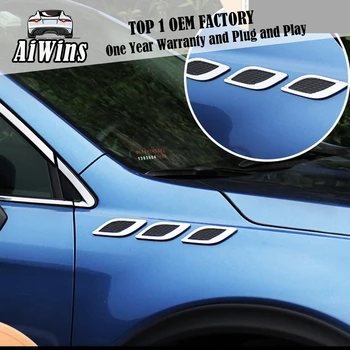 

Car Styling For Subaru Forester ABS Chrome Auto Decorative Side Vent Air Flow Fender Intake Stickers Accessories