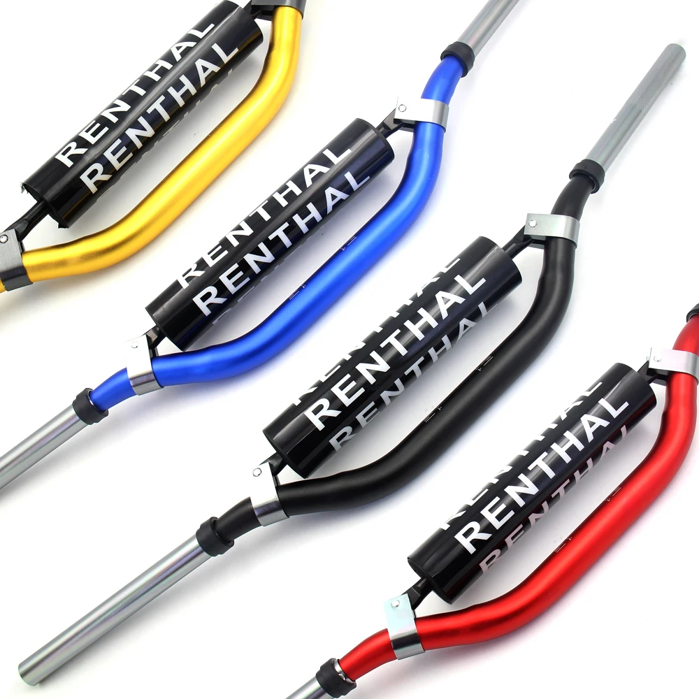 RENTHAL 1 1/8 &quotЖир Бар 28 мм 7075 CNC Руль Ручка для мотоцикла мотокросса ямы Dirt Bike ATV CRF YZF KLX