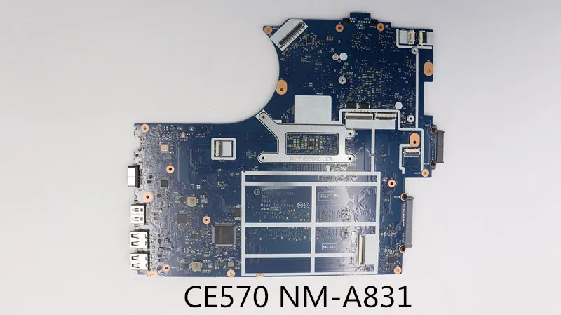Для lenovo ThinkPad E570 Материнская плата ноутбука nm-a831 FRU системной платы: 01EP400 всесторонний тест