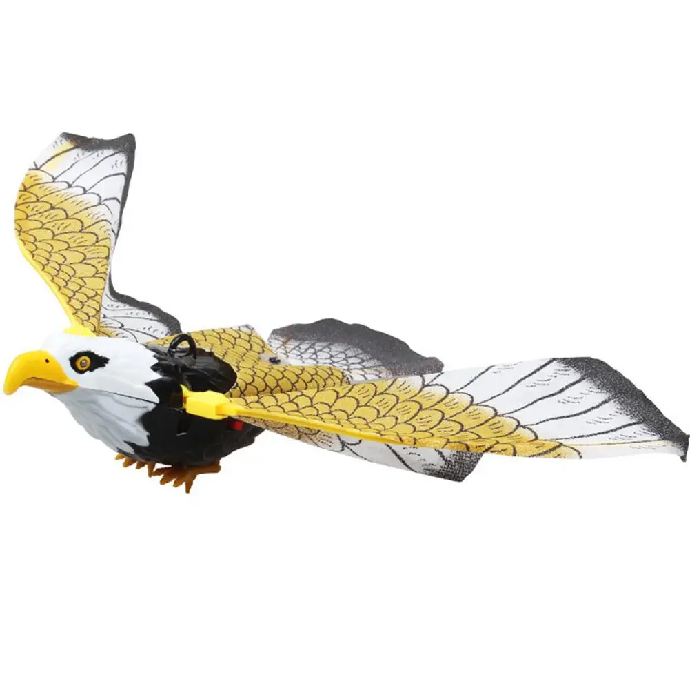 

Electronic Flying Eagle Sling Hovering Bird Model with LED Sound Kids Toy Gift Glowing eagle Model toys Will call fly
