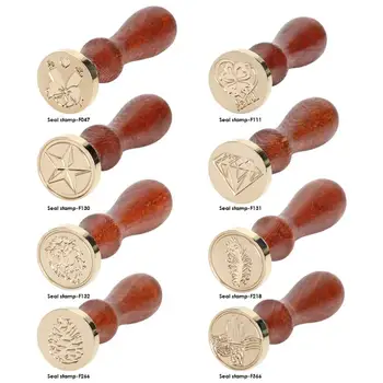 

Retro DIY Style Fire Painting Stamp Wax Seal for Stamping Envelopes Wedding Invitations Wax Seal Stamp Decorative Supply