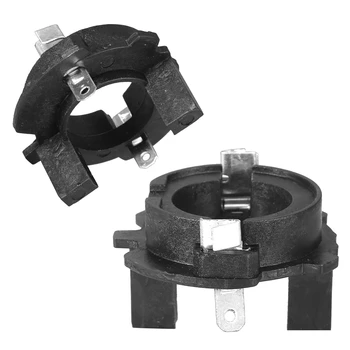 

1 Pair H7 Brand New LED Headlight Adapter Conversion Kit Bulb Holders Adapters ABS Material Heat-Proof Fit For Golf MK5