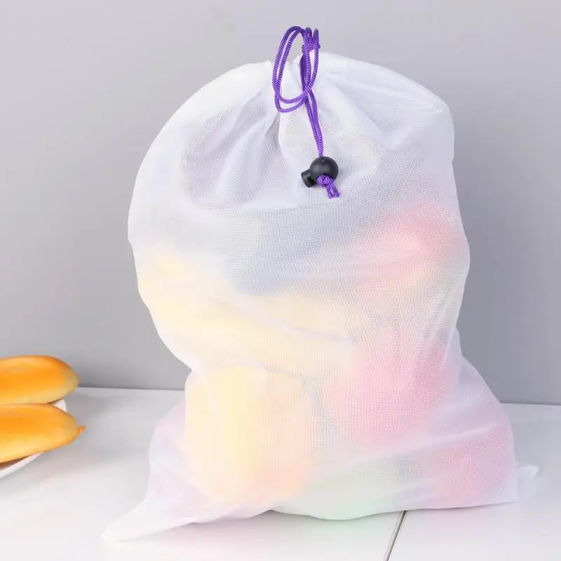 Игрушки для покупок, сетчатые сумки, кухонные сумки-органайзеры, сетчатые сумки для хранения, прочные складные и экологически чистые