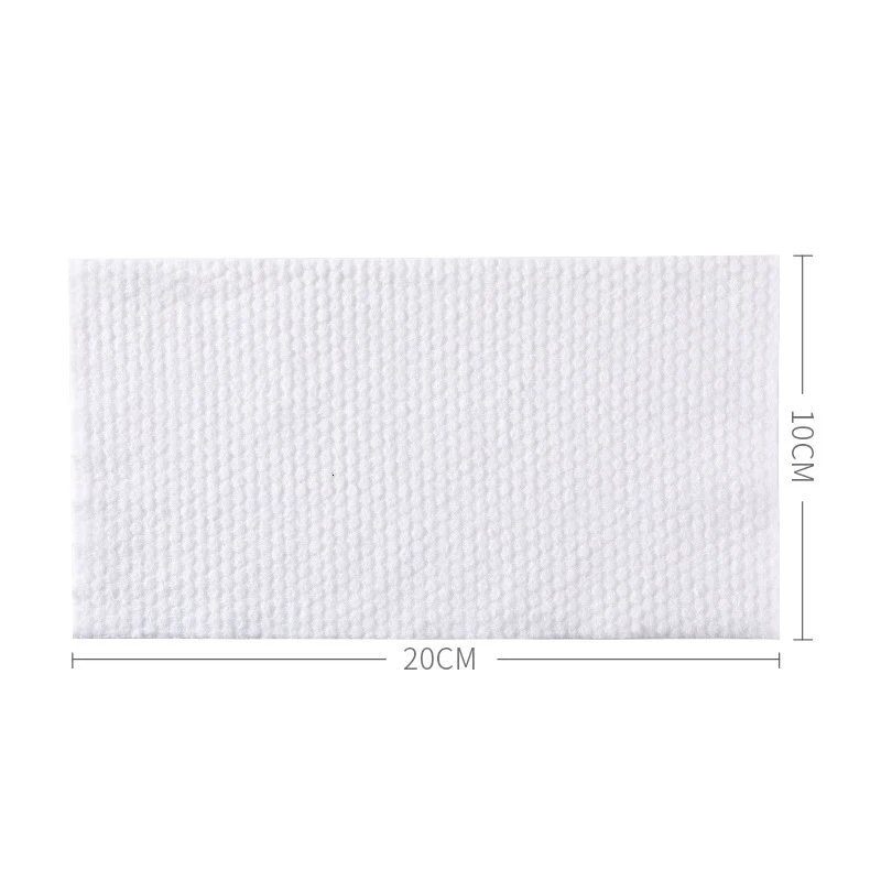 Organic Pad Disposable Towel Roll Pearl Pattern Portable Wipes Facial Wash Paper Face Cleansing Reusable Cotton Pads