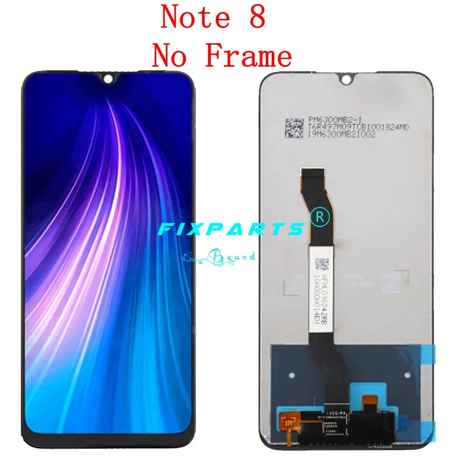Дисплей Xiaomi Redmi Note 8 lcd Note 8 Pro дисплей кодирующий преобразователь сенсорного экрана в сборе Redmi Note8 ЖК-экран Замена