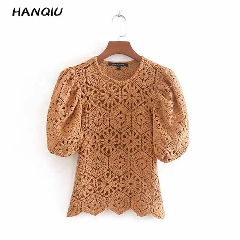 

Vintage embroidered blouse women tops and blouse summer sexy hollow out casual short sleeve women shirts streetwear 2019 blusas