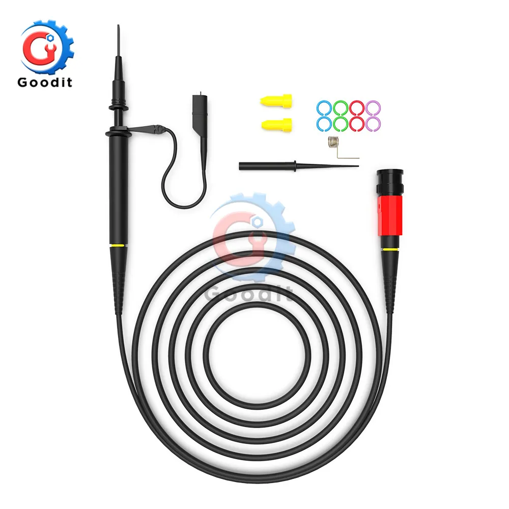 Cleqee P4100 Kit Sonda Oscilloscopio 100:1 Resistenza Ad Alta Tensione 2Kv 100Mhz Per Oscilloscopio Owon Liliput All'Ingrosso