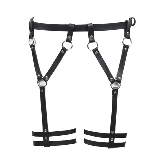 Sword-Belt Body-Bondage Sexy Leg Suspenders 4