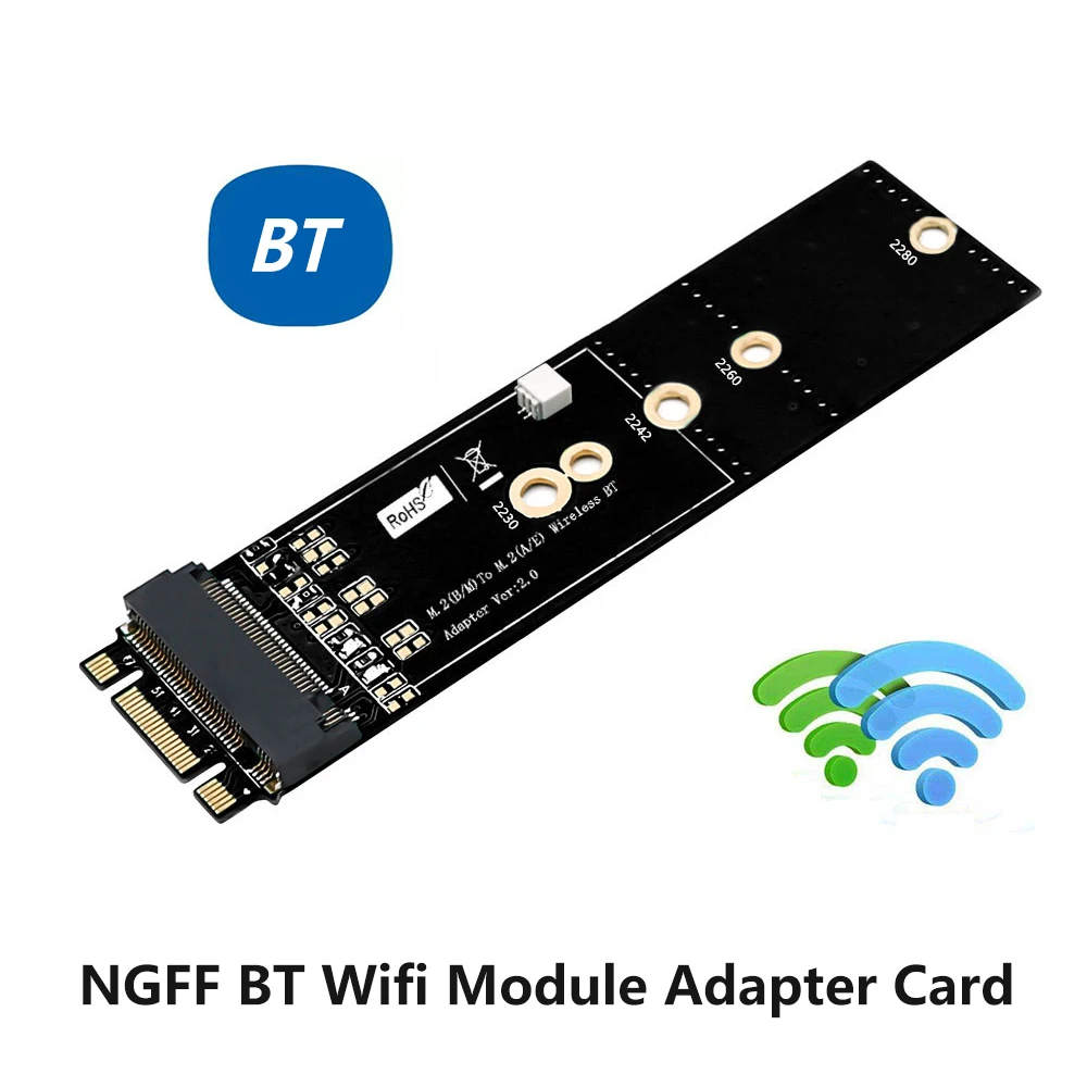M 2 Key B M To M 2 Key A Adapter Card Wireless Bt Adapter Card Converter For M2230 2242 2260 2280 Computer Cables Connectors Aliexpress
