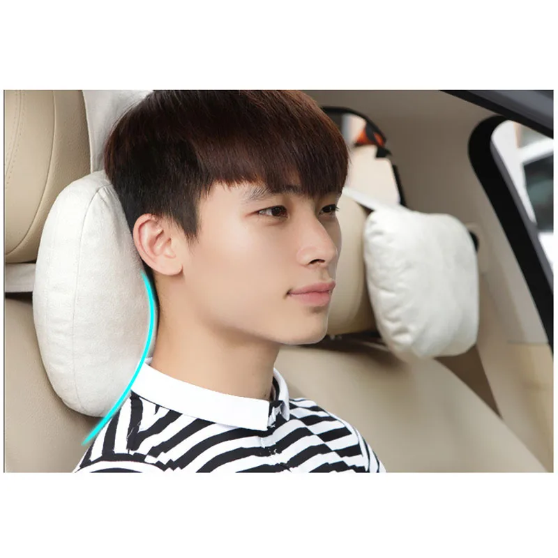

Top Quality Car Headrest Neck Support Seat / Maybach Design S Class Soft Universal Adjustable Car Pillow Neck Rest Cushion