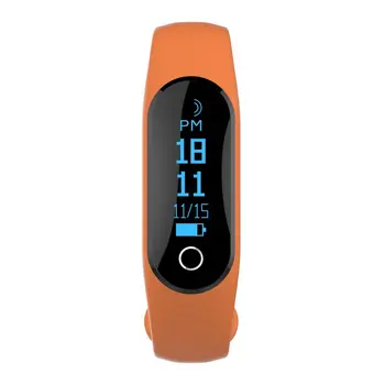 

TLW25B Sports Smartband Waterproof Smart Bracelet With Touch Button Healthy Monitoring Calling Reminder