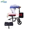 One-legged ultra-light sliding bicycle walker  for the disabled 2