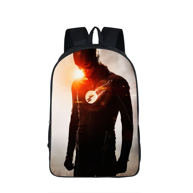 Рюкзак Hero The Flash для девочек-подростков, мальчиков, сумки для книг, женский и мужской рюкзак для путешествий, детские школьные сумки Super Hero