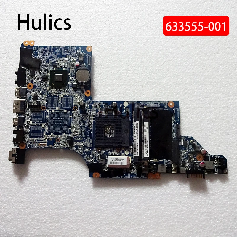 Hulics оригинал для HP DV6 DV6-4052NR DV6-4053CA DV6-4000 Материнская плата ноутбука 633555-001