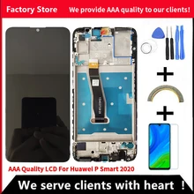 10-Touch AAA Qualität LCD Für Huawei P Smart 2020 LCD Mit Rahmen LCD Screen Display Für P Smart 2020 LCD Display Mit Rahmen