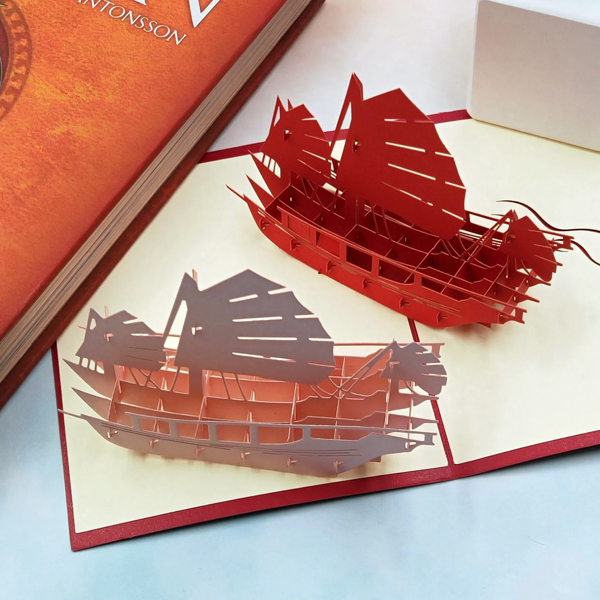 3D DIY металлические режущие штампы для скрапбукинга тиснение карт Плашки парусной