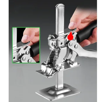 

Elevating Wall Leveling Locator Construction Tool Tile Height Adjuster Magnesium Steel Regulator Easy Operate Professional #734