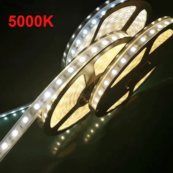 

DC12V 5000k Led Tape Light smd2835 120leds/m flexible ribbon tape 5000k white for Studio room