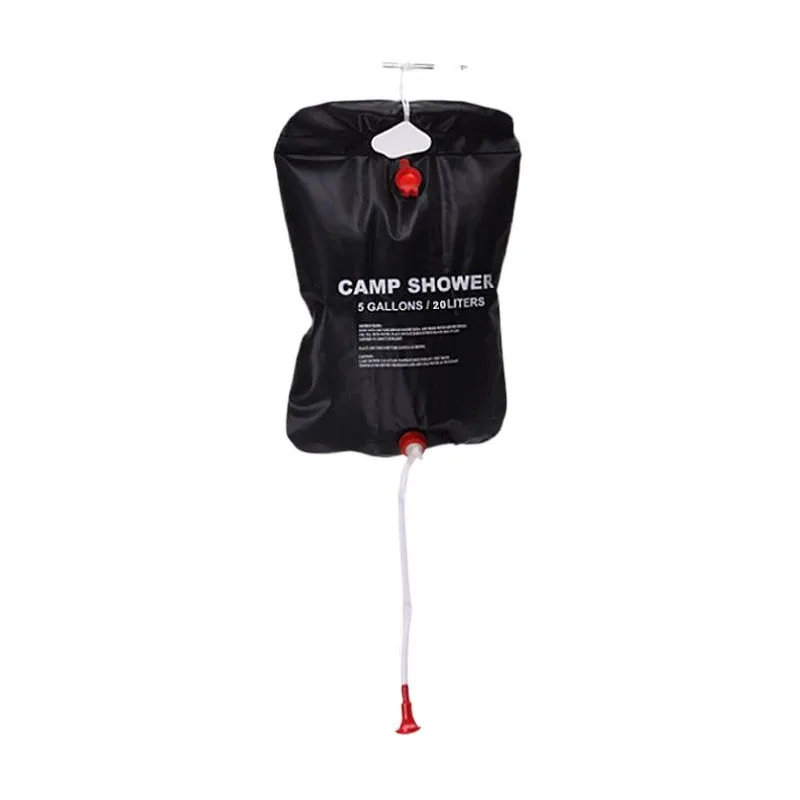 20LCampingFoldingShowerWaterBagPortableSolarHeatedShowerBag