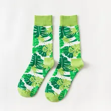 Harajuku/женское растение кактус с узором, носки с кактусами, растительный шар, кактус, Harajuku, для девочек, хлопковые носки, Chaussettes Femme