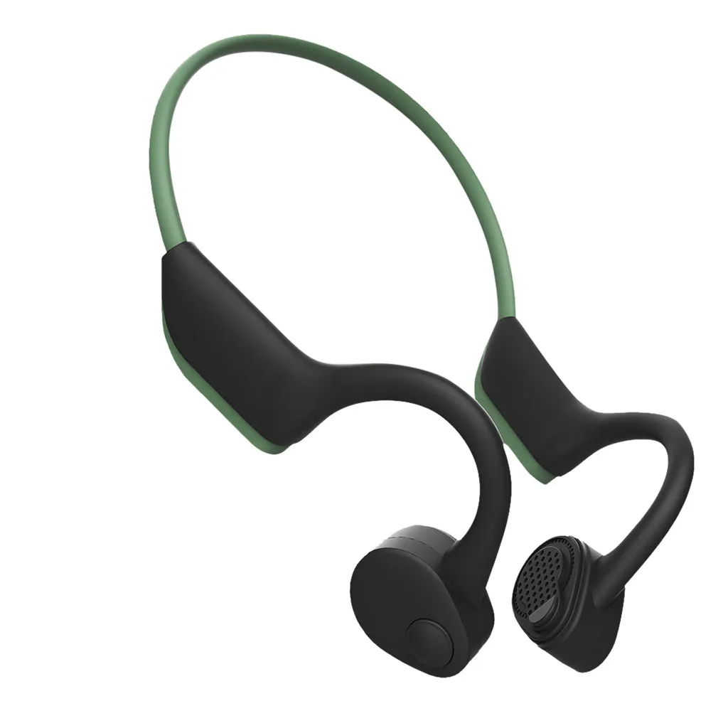 Bluetooth 5,0 наушники костной проводимости гарнитуры Беспроводные спортивные наушники гарнитуры громкой связи совместимы с Android iOS devic