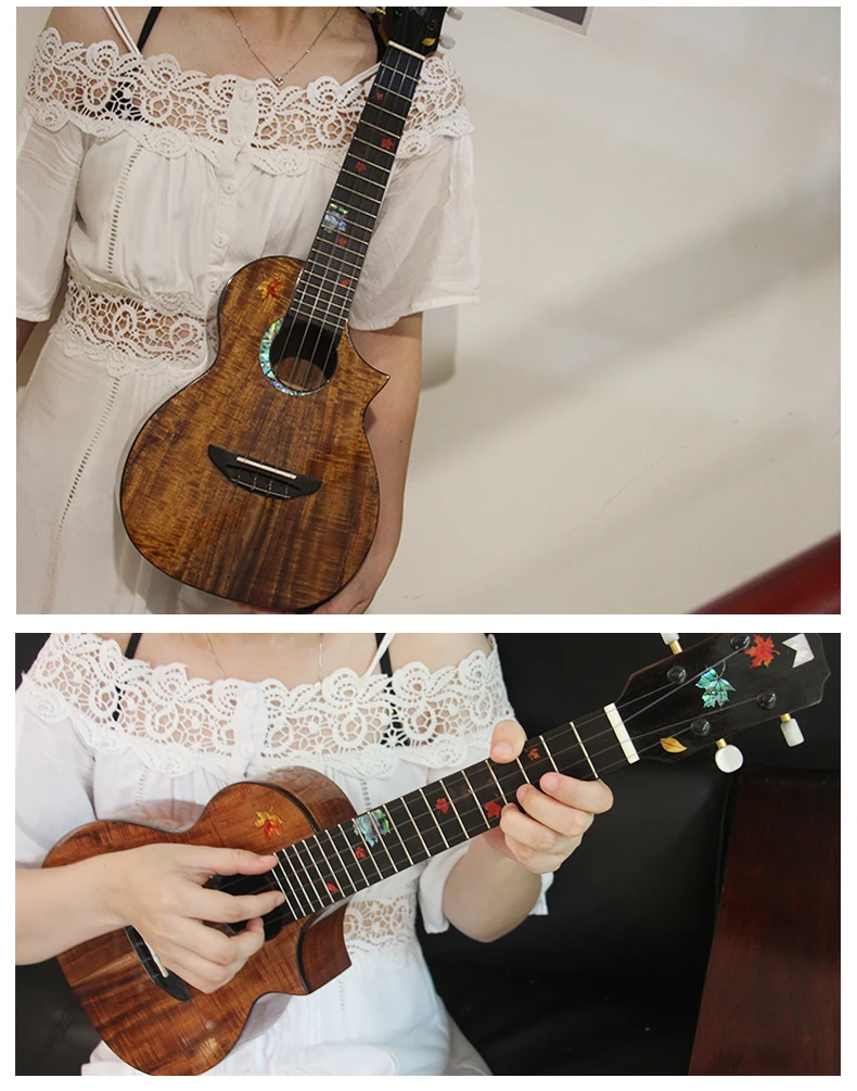Mr Mai укулеле MT60 с Чехол, tenor solid koa ukuleles, твердая деревянная Гавайская гитара