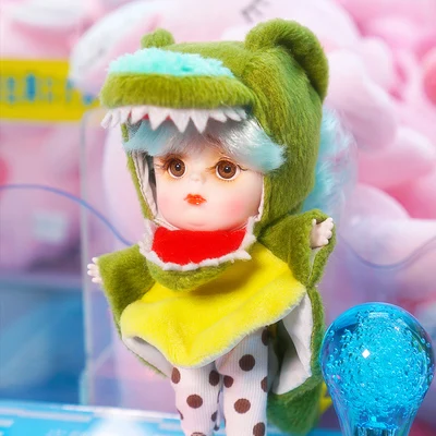 1/12 BJD кукла 26 шарнирное тело 14 см мини кукла DODO ob11 Серия животных с экипировкой куклы с макияжем и коробкой Набор подарочных игрушек