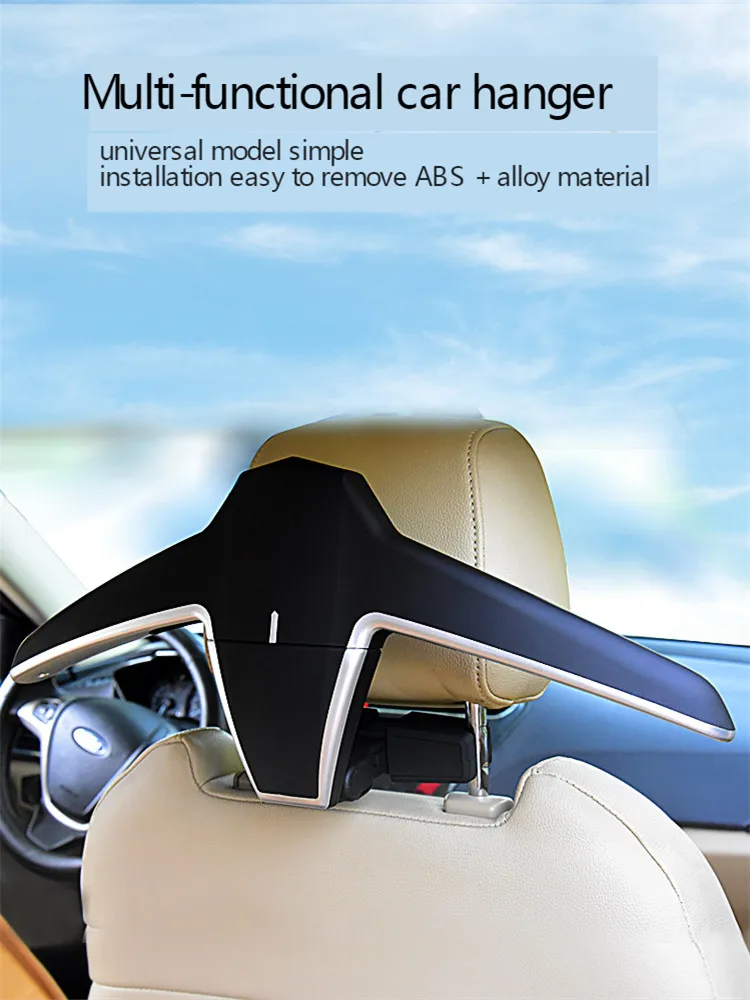 

B-LIFE ABS Car Coat Hanger Auto Seat Headrest Clothes Jackets Suits Holder
