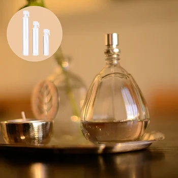 

150Pcs Perfume Test Tube Bottles Perfume Bottles Transparent Bottles Perfume Trial Bottles Trasparent (1ml 2ml 3ml 50Pcs for Eac
