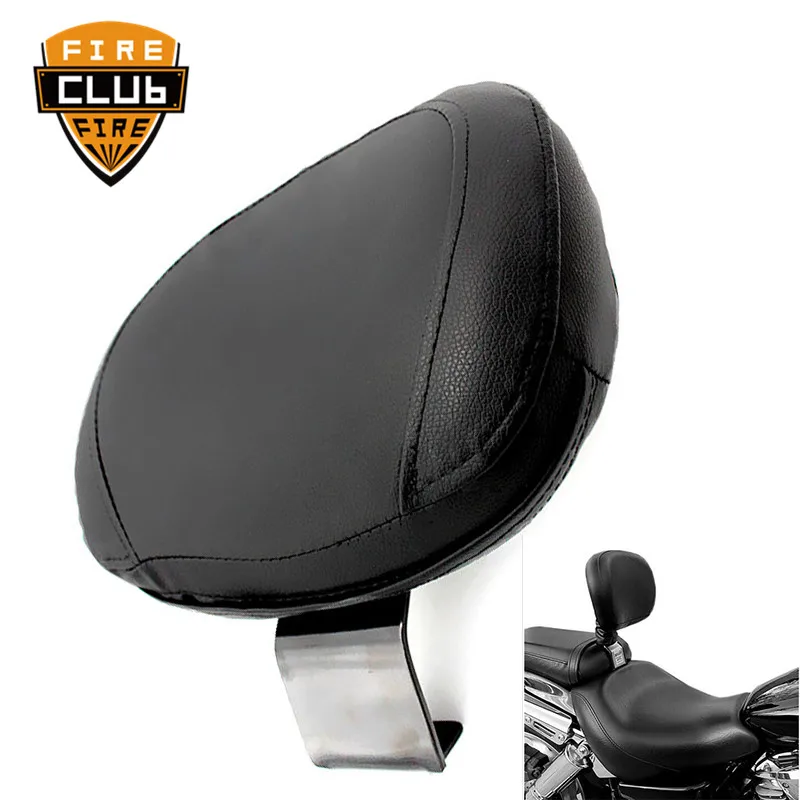 Мотоциклетная Черная задняя спинка для Suzuki Intruder C50 Boulevard Volusia VL400/800 2004 2013 сидения