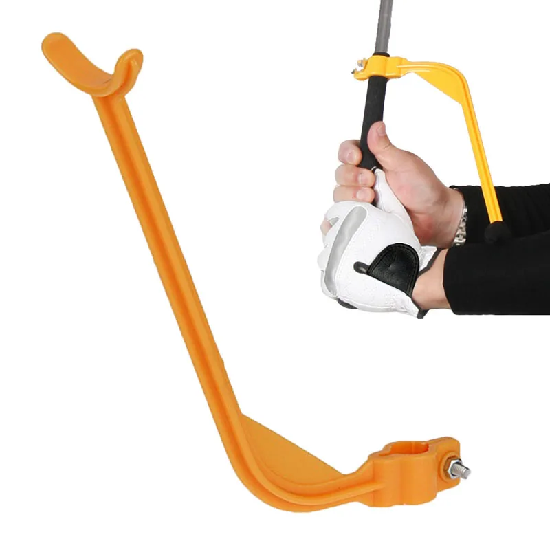 

1pc Golf Swing Trainer Beginner Practical Practicing Guide Gesture Alignment Training Aid Aids Correct Swing Trainer