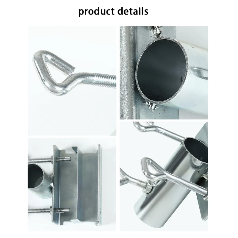 Parasol Holder for Square Balcony Railings Sun Umbrella Holder for Balcony Railings Umbrella Clamp Sun Shade umbrella stand holder parasol base stand outdoor parasol accessories