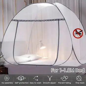 

Folding Yurt Mosquito Net Moustiquaire Net Installation-free Mosquitera Canopy Netting For Adult/Kid Bed Tent Home Decor Outdoor