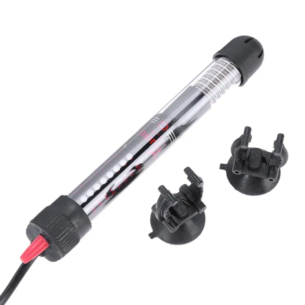 Automatic Temper Adjustment Quarium Aquarium Submersible Temperature Heating Rod Fish Tank Water Heater 25w/100w/ 200w/ 300w