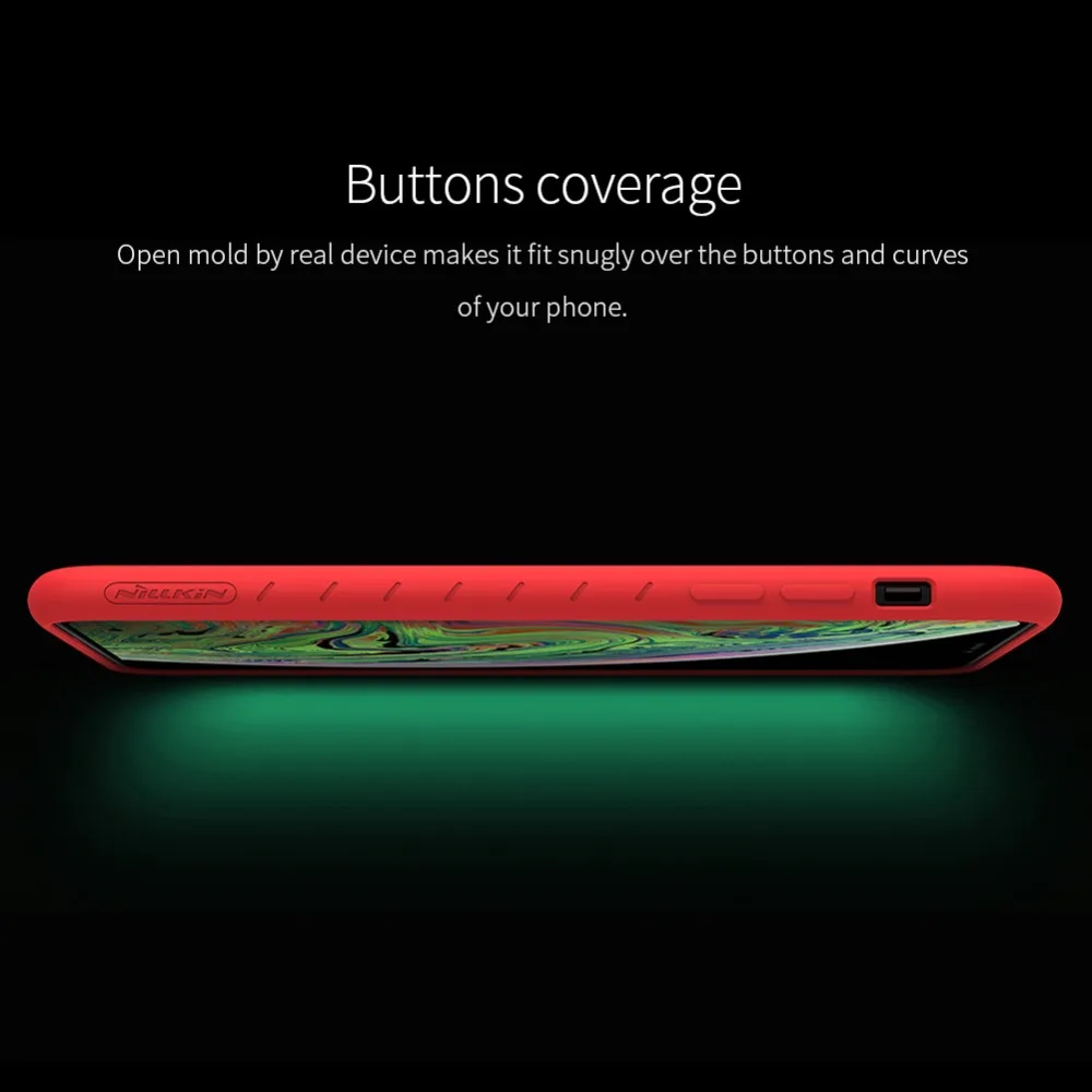 NILLKIN прорезиненный ТПУ чехол для iPhone 11 Pro силиконовый Гладкий защитный чехол для iPhone 11 для iPhone 11 Pro Max