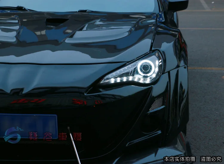 Автомобильный Стайлинг для Toyota FT GT 86 FT86 GT86 Subaru BRZ 2012- фары светодиодный DRL Объектив Двойной Луч