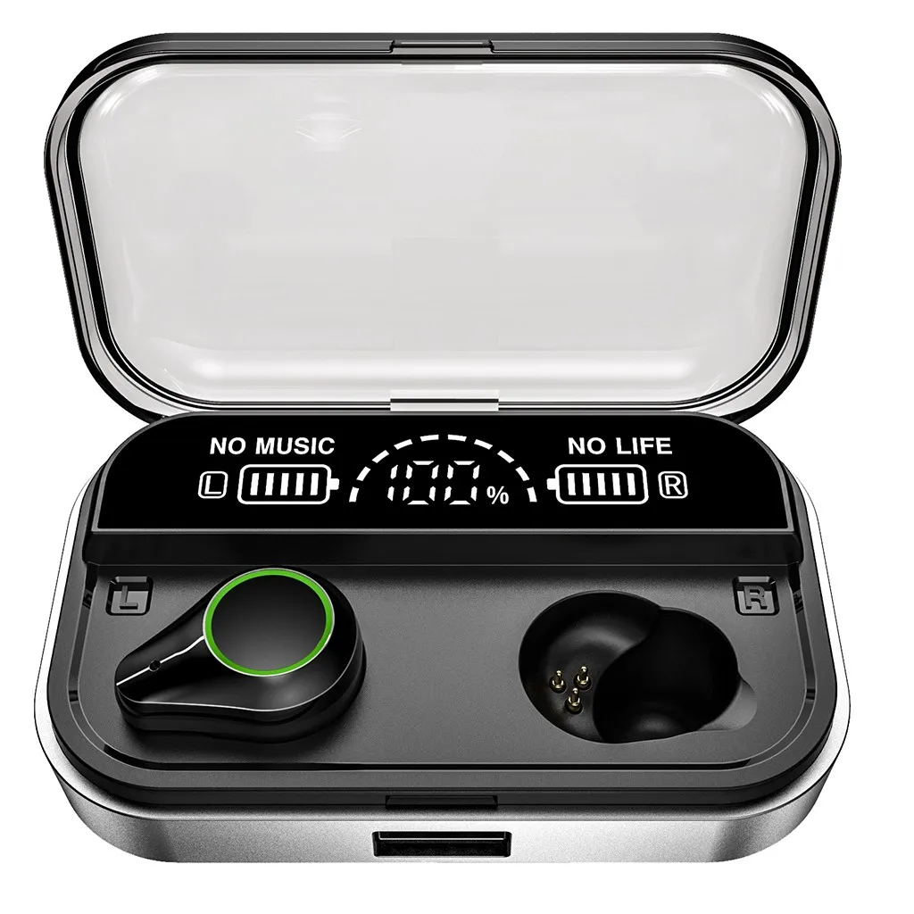 Touch TWS True беспроводные наушники Bluetooth наушники мини TWS водонепроницаемые головные уборы с 3600 мАч power Bank для всех телефонов