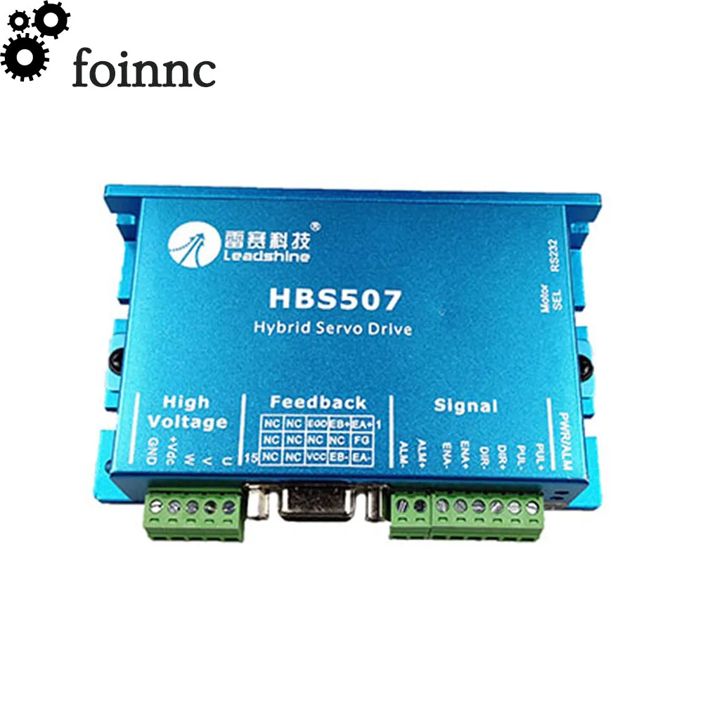 Cloudray Leadshine nema23 трехфазный Гибридный Серводвигатель 2.2нм крутящий момент HBS57 + 573HBM20